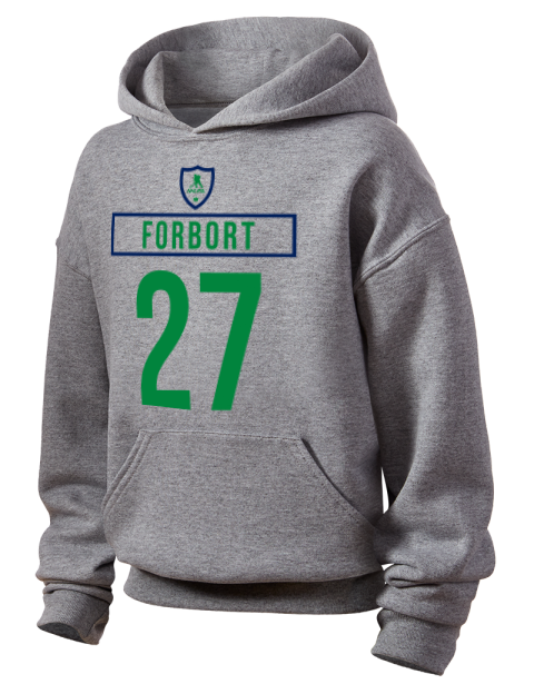 Home Jersey Derek Forbort Youth Hooded Sweatshirt | Swagsta