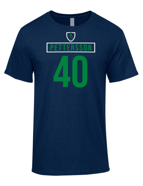 Away Jersey Elias Pettersson Premium Ring-Spun Cotton Unisex T-Shirt | Swagsta