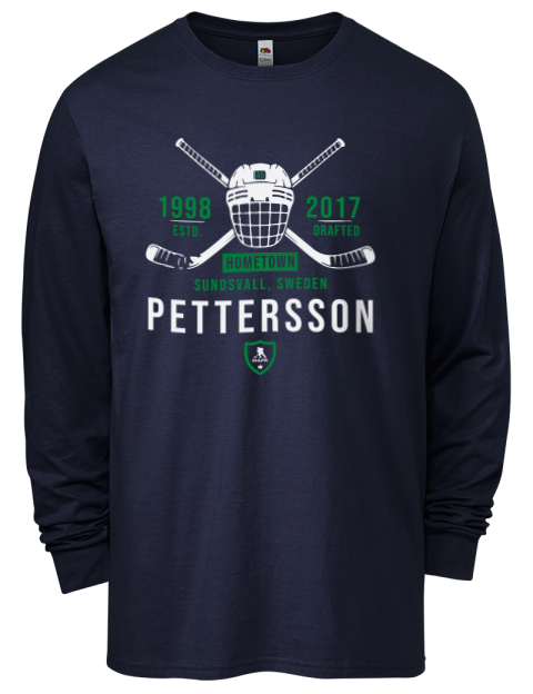 Heritage Elias Pettersson Men's Long-Sleeve T-Shirt | Swagsta