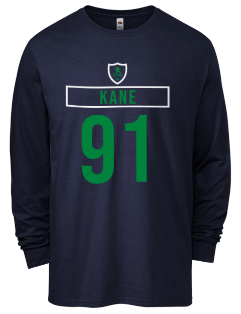 Away Jersey Evander Kane Men's Long-Sleeve T-Shirt | Swagsta