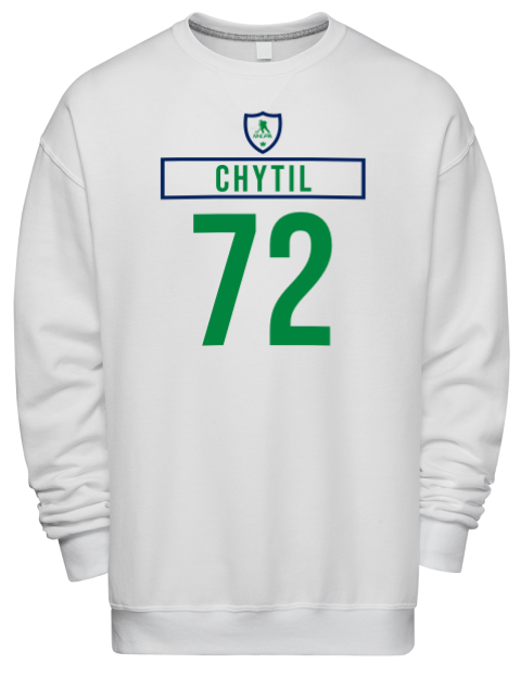 Home Jersey Filip Chytil Premium Unisex Crewneck Sweatshirt | Swagsta