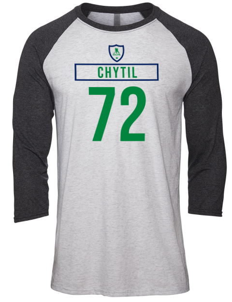Home Jersey Filip Chytil Unisex Premium Three-Quarter Raglan T-Shirt | Swagsta
