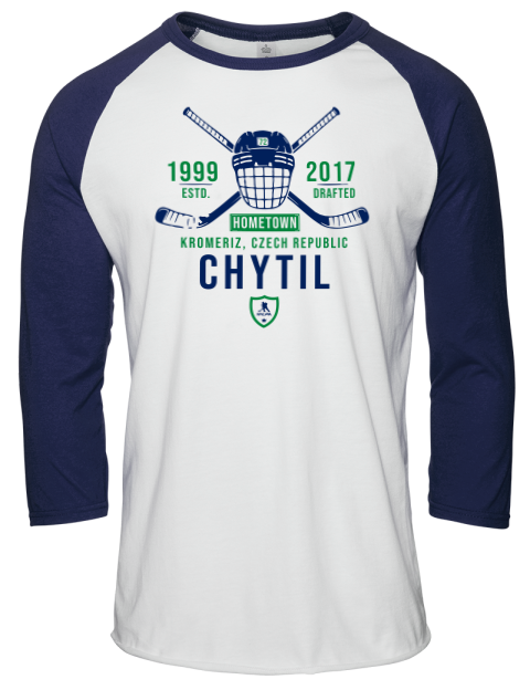 Classic Heritage Filip Chytil Unisex Premium Three-Quarter Raglan T-Shirt | Swagsta