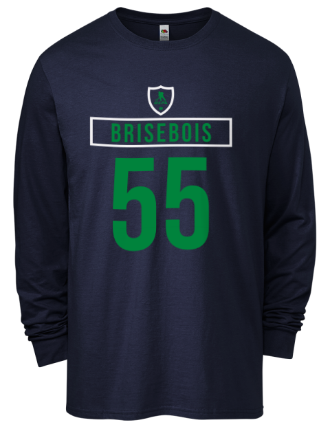 Away Jersey Guillaume Brisebois Men's Long-Sleeve T-Shirt | Swagsta