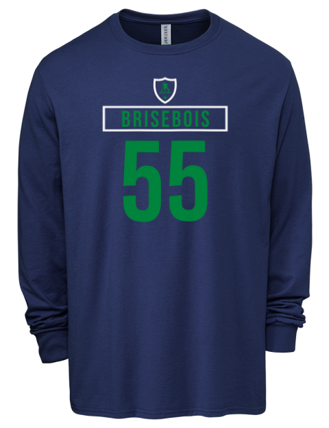 Away Jersey Guillaume Brisebois Men's Premium Blend Long Sleeve-T-Shirt | Swagsta