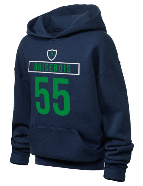Away Jersey Guillaume Brisebois Youth Hooded Sweatshirt | Swagsta