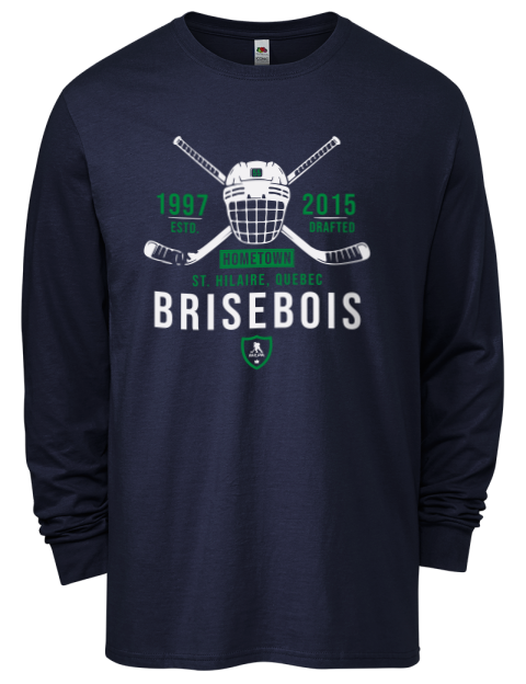 Heritage Guillaume Brisebois Men's Long-Sleeve T-Shirt | Swagsta