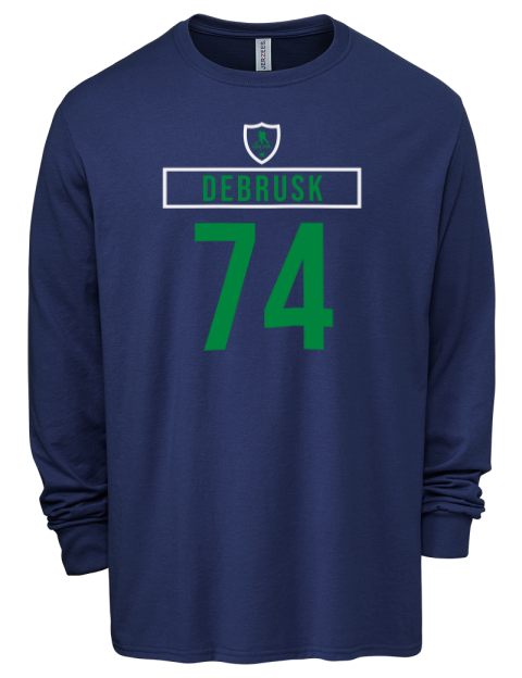 Away Jersey Jake Debrusk Men's Premium Blend Long Sleeve-T-Shirt | Swagsta