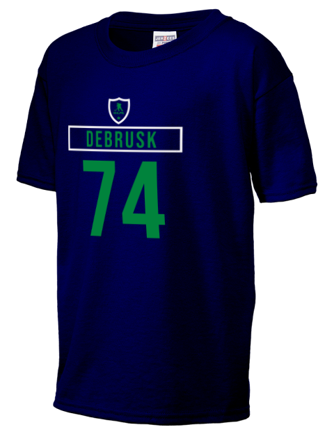Away Jersey Jake Debrusk Youth T-Shirt | Swagsta