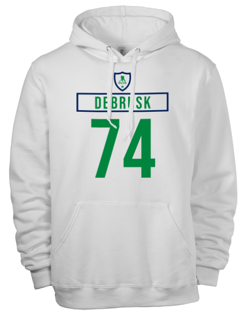 Home Jersey Jake Debrusk Eco Premium Unisex Hooded Sweatshirt | Swagsta
