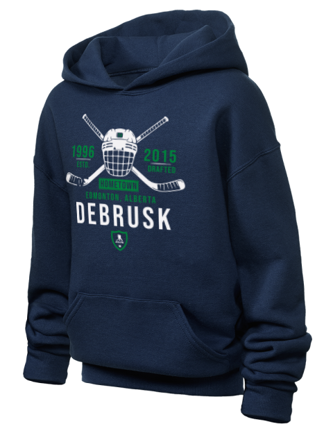 Heritage Jake Debrusk Youth Hooded Sweatshirt | Swagsta