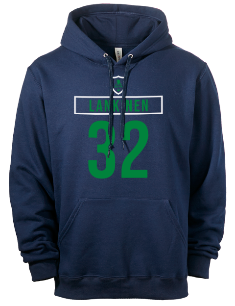 Away Jersey Kevin Lankinen Eco Premium Unisex Hooded Sweatshirt | Swagsta