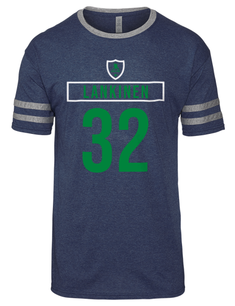 Away Jersey Kevin Lankinen Men's Tri-Blend T-Shirt | Swagsta