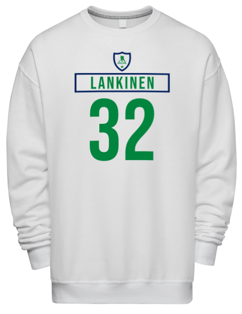 Home Jersey Kevin Lankinen Premium Unisex Crewneck Sweatshirt | Swagsta