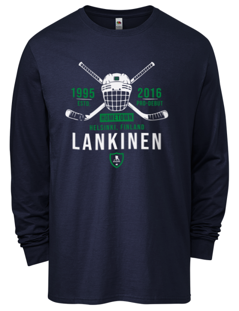 Heritage Kevin Lankinen Men's Long-Sleeve T-Shirt | Swagsta