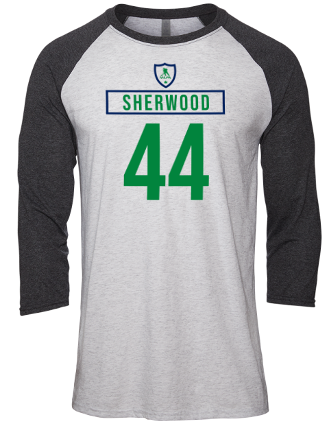 Home Jersey Kiefer Sherwood Unisex Premium Three-Quarter Raglan T-Shirt | Swagsta
