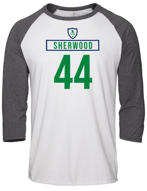 Home Jersey Kiefer Sherwood Unisex Premium Three-Quarter Raglan T-Shirt | Swagsta