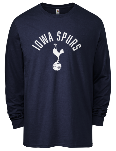 Arched Iowa Spurs Men's Long-Sleeve T-Shirt | Swagsta