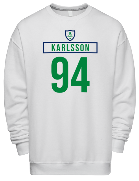 Home Jersey Linus Karlsson Premium Unisex Crewneck Sweatshirt | Swagsta