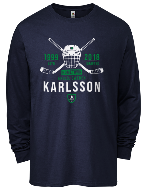 Heritage Linus Karlsson Men's Long-Sleeve T-Shirt | Swagsta