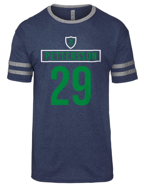 Away Jersey Marcus Pettersson Men's Tri-Blend T-Shirt | Swagsta