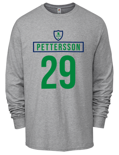Home Jersey Marcus Pettersson Men's Long-Sleeve T-Shirt | Swagsta