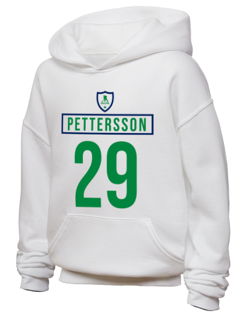 Home Jersey Marcus Pettersson Youth Hooded Sweatshirt | Swagsta