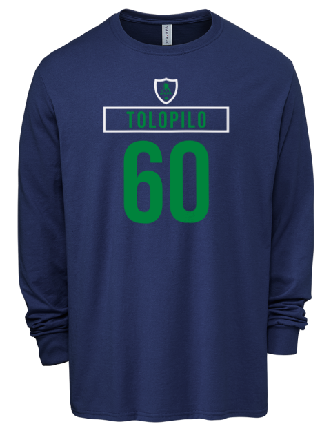 Away Jersey Nikita Tolopilo Men's Premium Blend Long Sleeve-T-Shirt | Swagsta