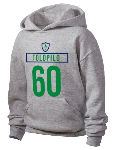 Home Jersey Nikita Tolopilo Youth Hooded Sweatshirt | Swagsta