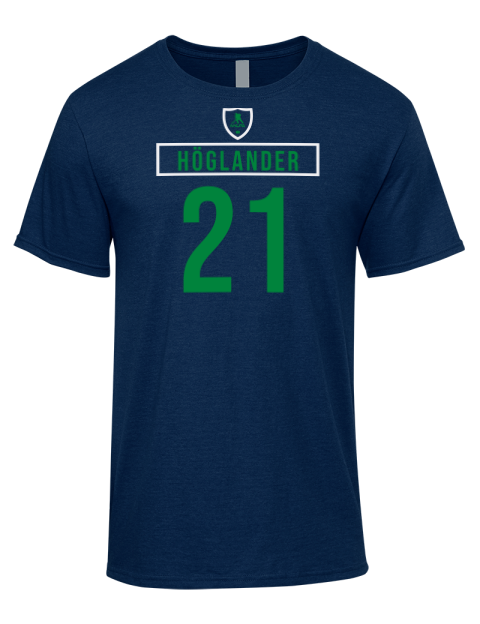 Away Jersey Nils Hoglander Premium Ring-Spun Cotton Unisex T-Shirt | Swagsta