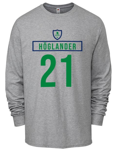 Home Jersey Nils Hoglander Men's Long-Sleeve T-Shirt | Swagsta