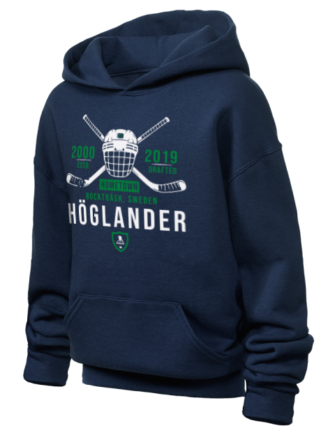 Heritage Nils Hoglander Youth Hooded Sweatshirt | Swagsta