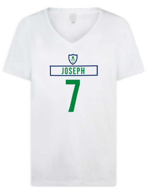 Home Jersey Pierre Olivier Joseph Premium Ladies V-Neck T-Shirt | Swagsta