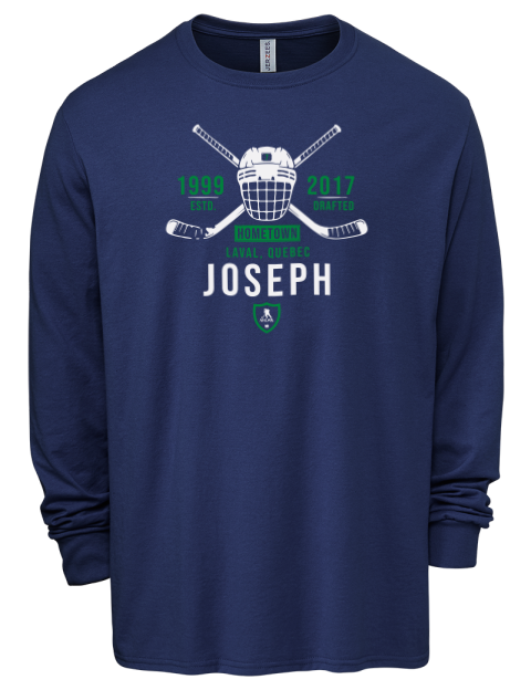 Heritage Pierre Olivier Joseph Men's Premium Blend Long Sleeve-T-Shirt | Swagsta