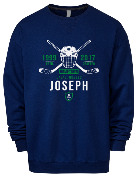Heritage Pierre Olivier Joseph Premium Unisex Crewneck Sweatshirt | Swagsta