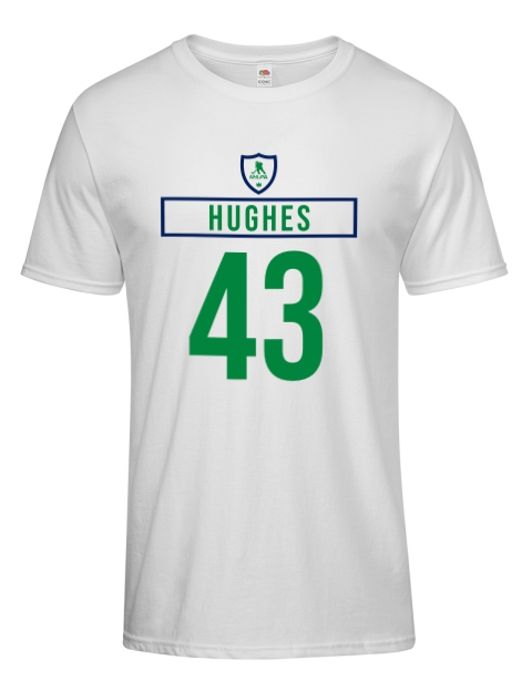 Home Jersey Quinn Hughes Men's Premium T-Shirt | Swagsta