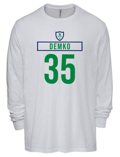 Home Jersey Thatcher Demko Men's Premium Blend Long Sleeve-T-Shirt | Swagsta