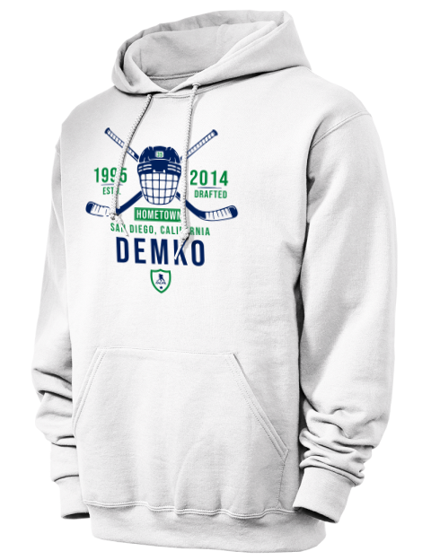 Classic Heritage Thatcher Demko Unisex Hooded Sweatshirt | Swagsta