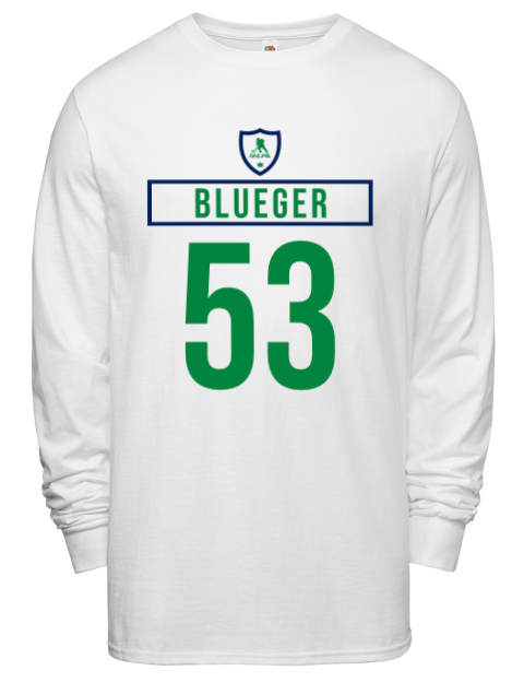 Home Jersey Theodor Blueger Men's Long-Sleeve T-Shirt | Swagsta