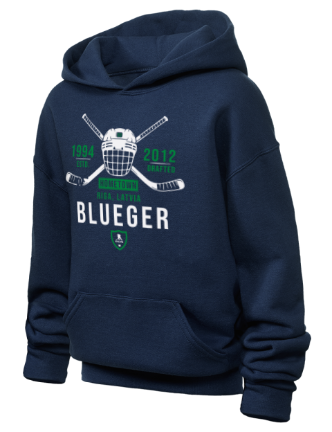 Heritage Theodor Blueger Youth Hooded Sweatshirt | Swagsta