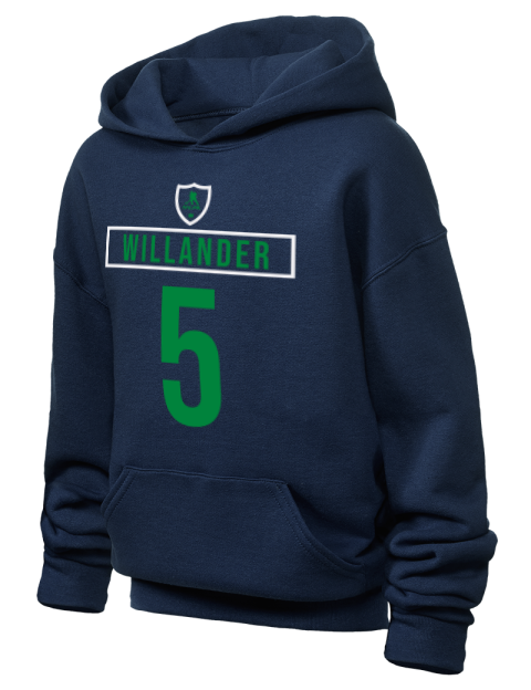 Away Jersey Tom Willander Youth Hooded Sweatshirt | Swagsta