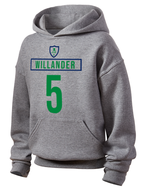Home Jersey Tom Willander Youth Hooded Sweatshirt | Swagsta