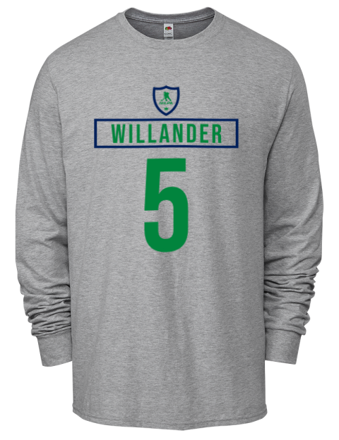 Home Jersey Tom Willander Men's Long-Sleeve T-Shirt | Swagsta