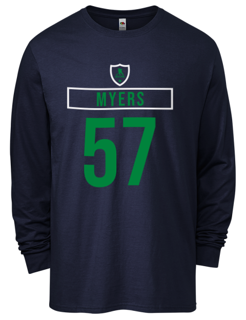 Away Jersey Tyler Myers Men's Long-Sleeve T-Shirt | Swagsta