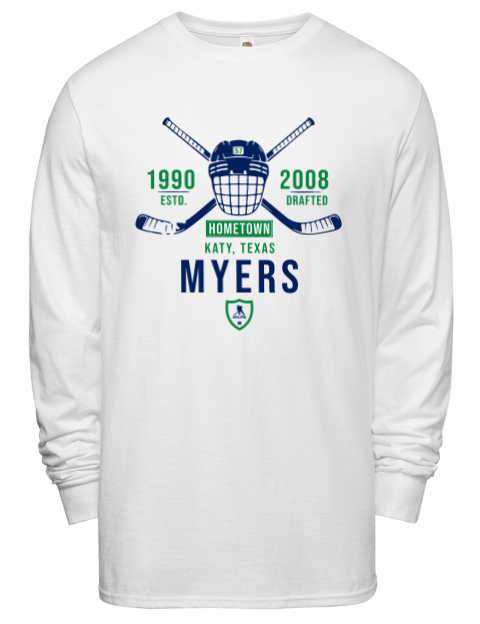 Classic Heritage Tyler Myers Men's Long-Sleeve T-Shirt | Swagsta