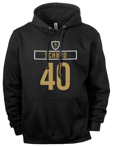 Away Jersey Akira Schmid Eco Premium Unisex Hooded Sweatshirt | Swagsta