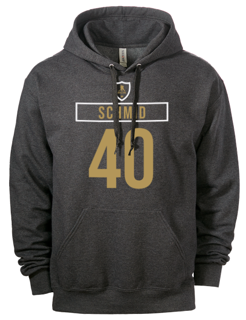 Away Jersey Akira Schmid Eco Premium Unisex Hooded Sweatshirt | Swagsta