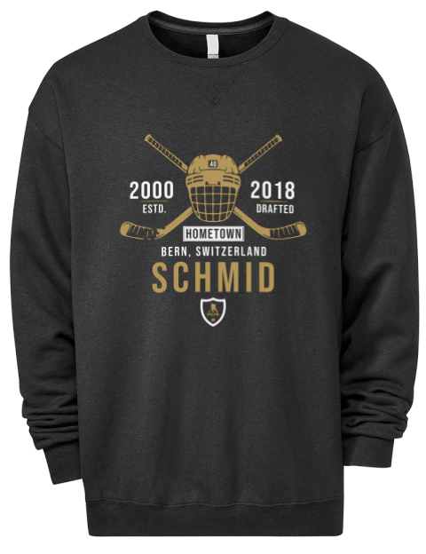 Heritage Akira Schmid Premium Unisex Crewneck Sweatshirt | Swagsta