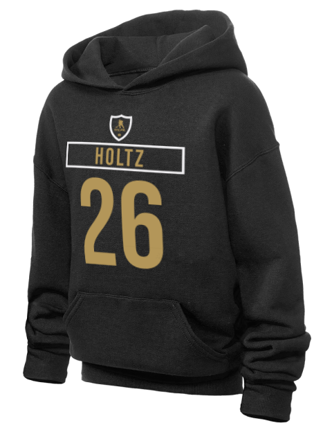 Away Jersey Alexander Holtz Youth Hooded Sweatshirt | Swagsta