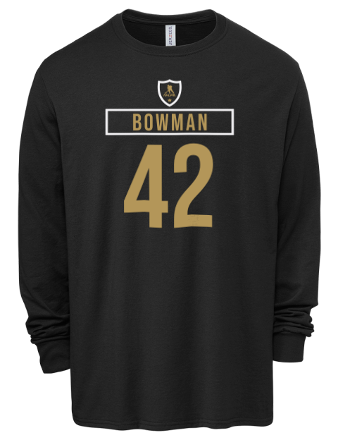 Away Jersey Braedon Bowman Men's Premium Blend Long Sleeve-T-Shirt | Swagsta